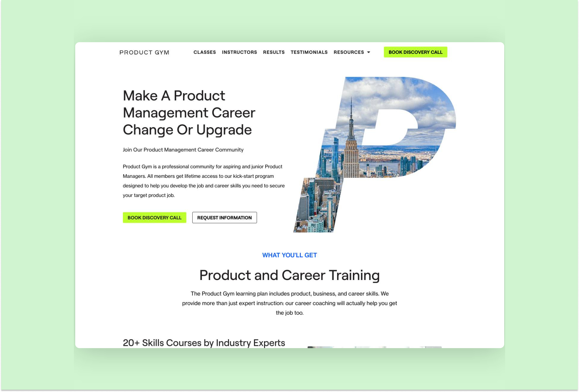 Product Gym