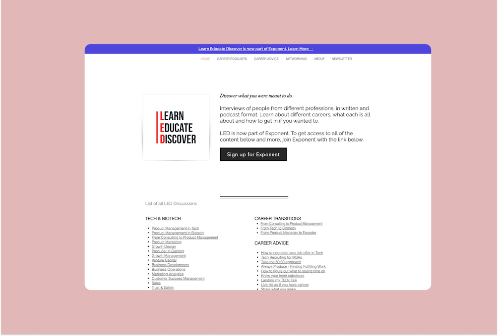 Learn Educate Discover